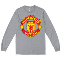 Heather Grey manchester Long Sleeve Tee - linhVisuals