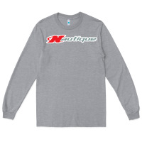 Heather Grey Nautique Boats Long Sleeve Tee - linhVisuals