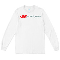 White Nautique Boats Long Sleeve Tee - linhVisuals