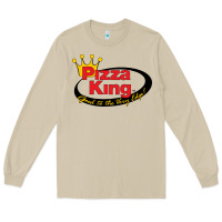 Mushroom Pizza King Cowboy Long Sleeve Tee - linhVisuals