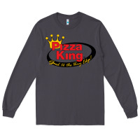 Smoke Pizza King Cowboy Long Sleeve Tee - linhVisuals