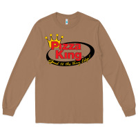 Toasted Coconut Pizza King Cowboy Long Sleeve Tee - linhVisuals