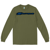 Army Green Nautique Boats Long Sleeve Tee - linhVisuals