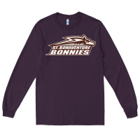 Plum st. bonaventure bonnies Long Sleeve Tee - linhVisuals