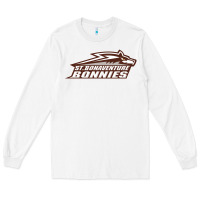 White st. bonaventure bonnies Long Sleeve Tee - linhVisuals