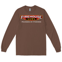 Chestnut Firehouse Subs Long Sleeve Tee - linhVisuals