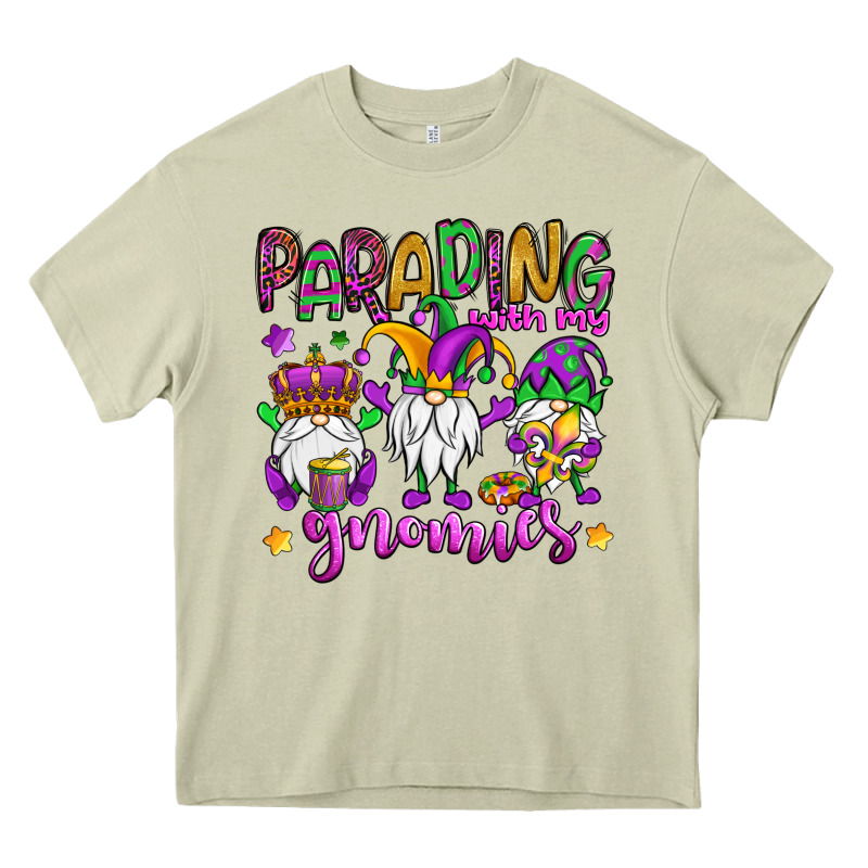 Parading With My Gnomies Heavy Core Tee by OliviaCreatesArt | Teevron