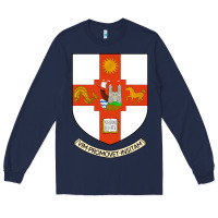 Navy university bristol Long Sleeve Tee - linhVisuals