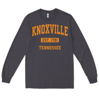Smoke knoxville tennessee tn vintage athletic sports design pullover hoodie Long Sleeve Tee - linhVisuals