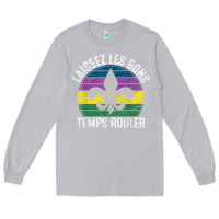 Moon Dust laissez les bons temps rouler gift mardi gras masquerade t shirt Long Sleeve Tee - linhVisuals