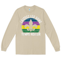 Mushroom laissez les bons temps rouler gift mardi gras masquerade t shirt Long Sleeve Tee - linhVisuals