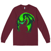 Burgundy viper Long Sleeve Tee - linhVisuals