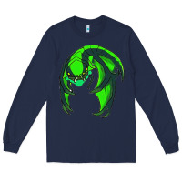 Navy viper Long Sleeve Tee - linhVisuals