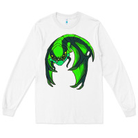 White viper Long Sleeve Tee - linhVisuals