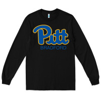 Black pitt bradford, University of Pittsburgh at Bradford, Long Sleeve Tee - linhVisuals