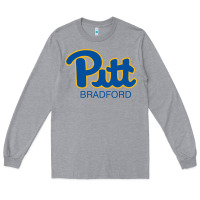 Heather Grey pitt bradford, University of Pittsburgh at Bradford, Long Sleeve Tee - linhVisuals