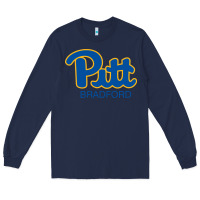 Navy pitt bradford, University of Pittsburgh at Bradford, Long Sleeve Tee - linhVisuals