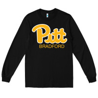 Black pitt bradford, University of Pittsburgh at Bradford, Long Sleeve Tee - linhVisuals