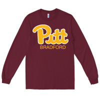 Burgundy pitt bradford, University of Pittsburgh at Bradford, Long Sleeve Tee - linhVisuals