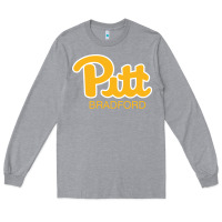 Heather Grey pitt bradford, University of Pittsburgh at Bradford, Long Sleeve Tee - linhVisuals