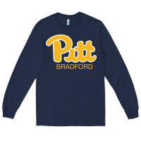 Navy pitt bradford, University of Pittsburgh at Bradford, Long Sleeve Tee - linhVisuals