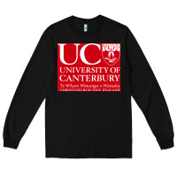 Black university canterbury Long Sleeve Tee - linhVisuals