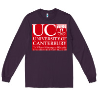 Plum university canterbury Long Sleeve Tee - linhVisuals