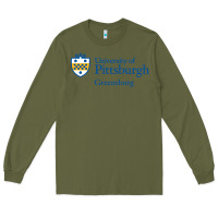 Army Green University of Pittsburgh at Greensburg, Long Sleeve Tee - linhVisuals