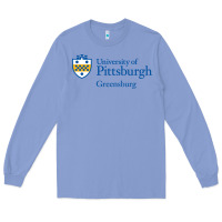 Colony Blue University of Pittsburgh at Greensburg, Long Sleeve Tee - linhVisuals