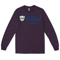 Plum University of Pittsburgh at Greensburg, Long Sleeve Tee - linhVisuals
