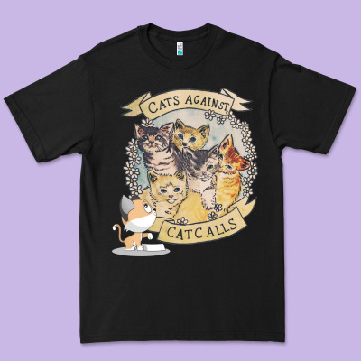 Cats Against Cat Calls Premium Tee Designed By Bettercallsaul