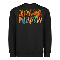 Black Hello pumpkin Heavyweight Sweatshirt - RanaPortraitStore