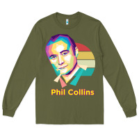 Wpap Phil Collins Rock Long Sleeve Tee | Teevron