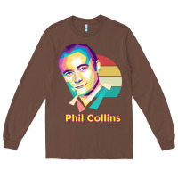Chestnut wpap phil collins rock Long Sleeve Tee - linhVisuals