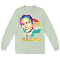 Matcha wpap phil collins rock Long Sleeve Tee - linhVisuals
