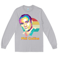 Moon Dust wpap phil collins rock Long Sleeve Tee - linhVisuals