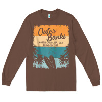 Chestnut outer banks shirts men women kids obx north carolina nc gift zip hoodi Long Sleeve Tee - linhVisuals