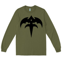 Army Green cool-queensryche-tri-ryche-pen Long Sleeve Tee - linhVisuals