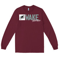 Burgundy Nautique Boats Long Sleeve Tee - linhVisuals