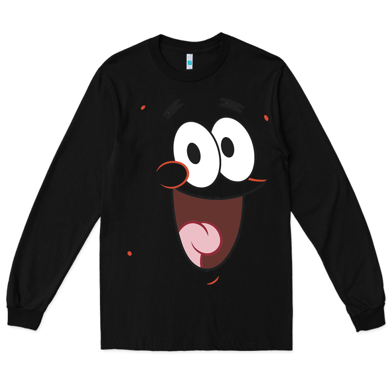 Sponge.bob Squa.re.pants Patrick Face Portrait Long Sleeve Tee by linhVisuals | Teevron
