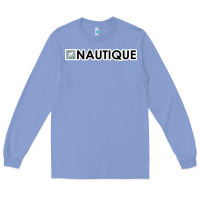 Colony Blue Nautique Boats Long Sleeve Tee - linhVisuals