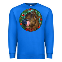True Royal Longhorn Cow Christmas Premium Sweatshirt - RanaPortraitStore