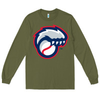 Army Green new hampshire fisher cats Long Sleeve Tee - linhVisuals