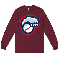 Burgundy new hampshire fisher cats Long Sleeve Tee - linhVisuals
