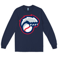 Navy new hampshire fisher cats Long Sleeve Tee - linhVisuals
