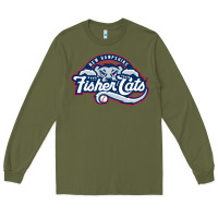 Army Green new hampshire fisher cats Long Sleeve Tee - linhVisuals