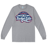 Heather Grey new hampshire fisher cats Long Sleeve Tee - linhVisuals