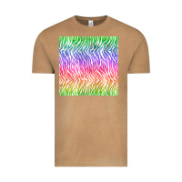 Vintage Camel watercolor rainbow tiger seamless pattern Vintage Tee - BundleAndBundleShop