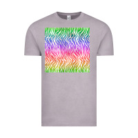Vintage Zinc watercolor rainbow tiger seamless pattern Vintage Tee - BundleAndBundleShop