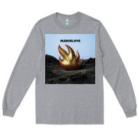 Heather Grey Clear Design Long Sleeve Tee - linhVisuals